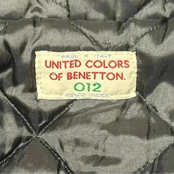 BENETTON BOYS Hooded Duffle Coat  It can be used by a boy or is UNISEX Sz S - Picture 11 of 14